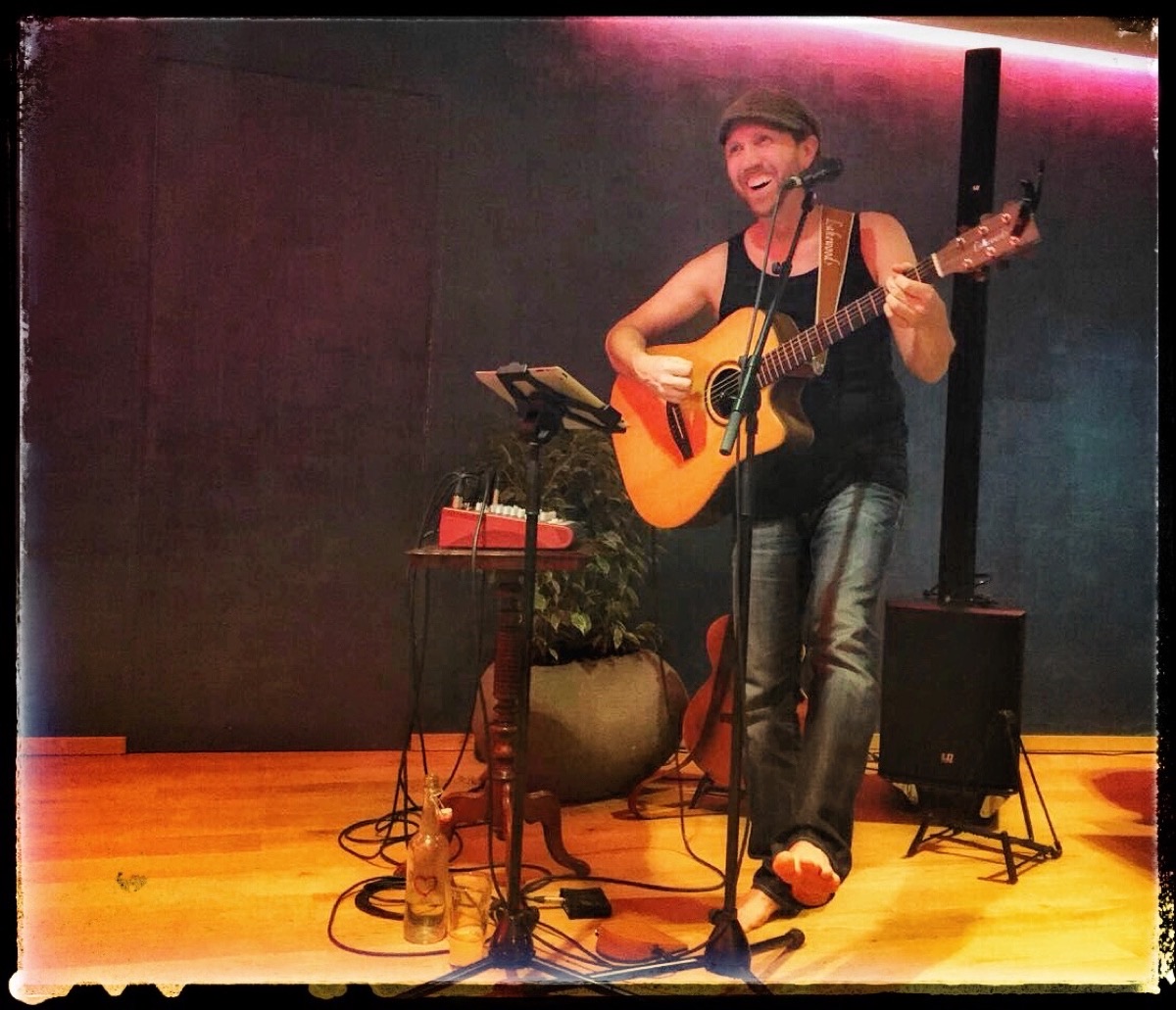 Jürgen Ammann live auf der Bühne